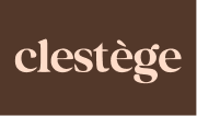clestège wordmark, espresso colourway